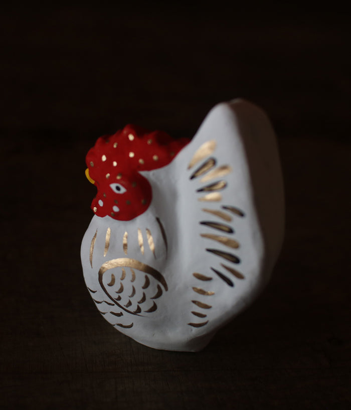 Yabase Clay Doll {Rooster}
