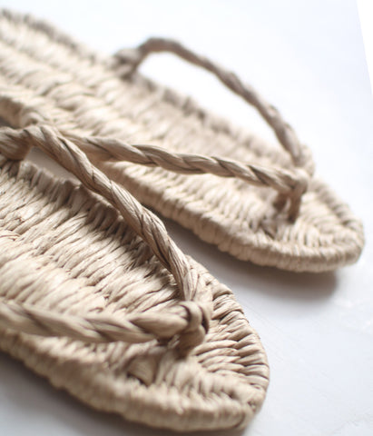 Washi Paper Sandals (Thong Style)