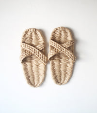 Washi Paper Sandals (Crossed Straps)