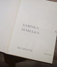 Iku Dekune Art Book “SABINKA A MAKULKA”