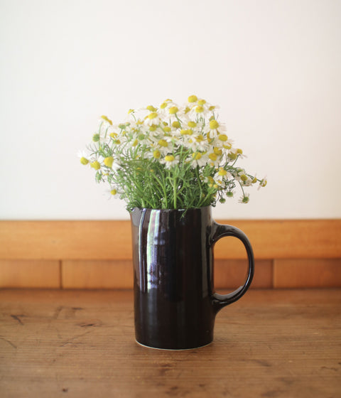 Ceramic Pitcher {Black}
