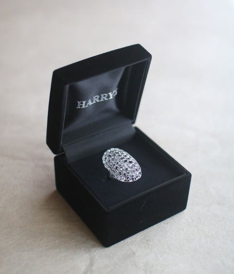 Mayu "Cocoon" Glass Ring