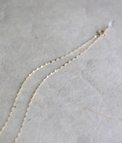 Kosame Glass Necklace {10K Gold}