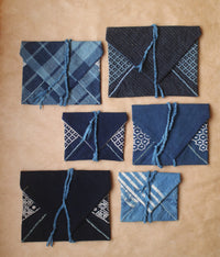 Sashiko Pouch [Medium] : D