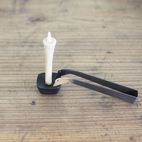 Urushi Botanical Candle Set (with candle holder + snuffer)