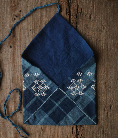 Sashiko Pouch [Medium] : C