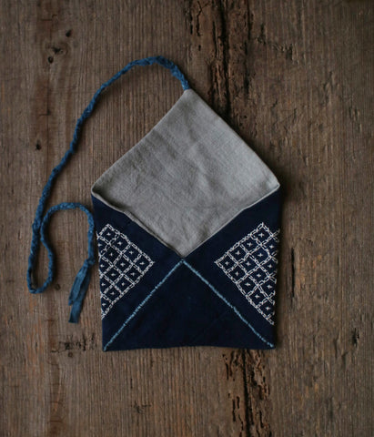 Sashiko Pouch [Small] : D