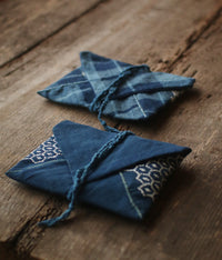 Sashiko Pouch [Medium] : D