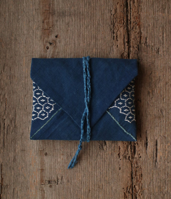Sashiko Pouch [Medium] : D