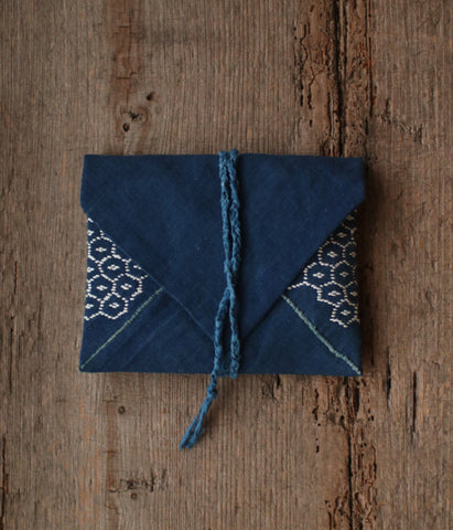 Sashiko Pouch [Medium] : D