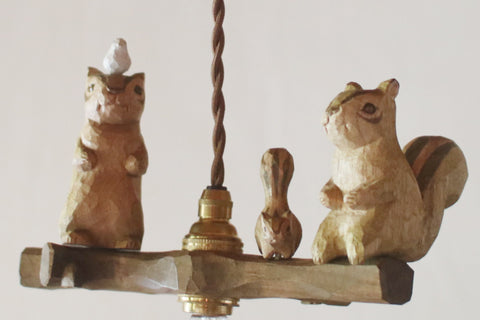 [PRE-ORDER] Squirrel Brothers Lamp