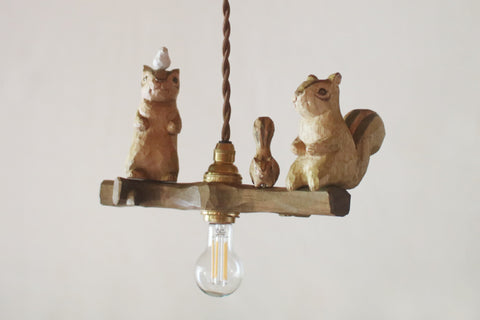 [PRE-ORDER] Squirrel Brothers Lamp