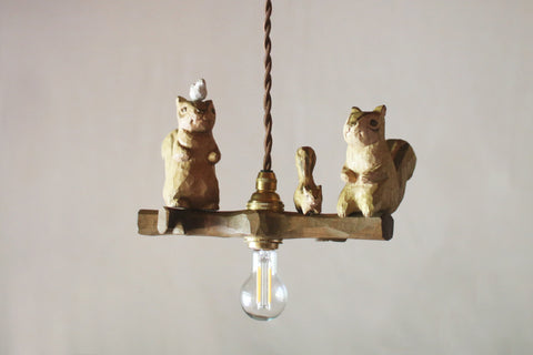 [PRE-ORDER] Squirrel Brothers Lamp