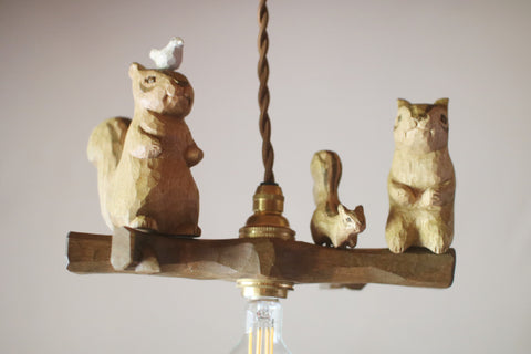 [PRE-ORDER] Squirrel Brothers Lamp
