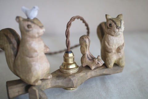 [PRE-ORDER] Squirrel Brothers Lamp