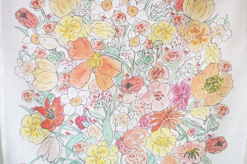 fog linen work Calendar Cloth 2026 {Joyful Bouquet}