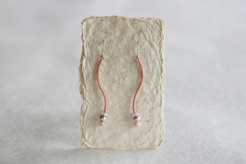 Kumihimo Silk Braided Earrings [M]