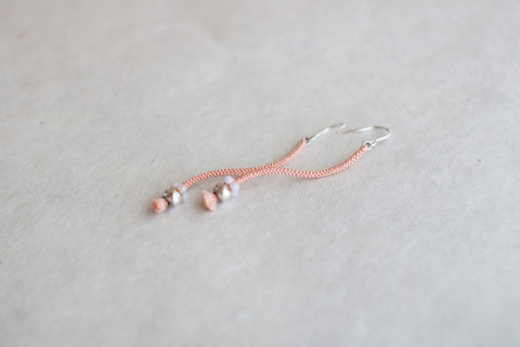 Kumihimo Silk Braided Earrings [M]