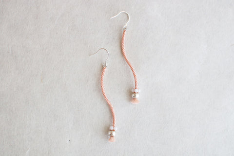Kumihimo Silk Braided Earrings [M]