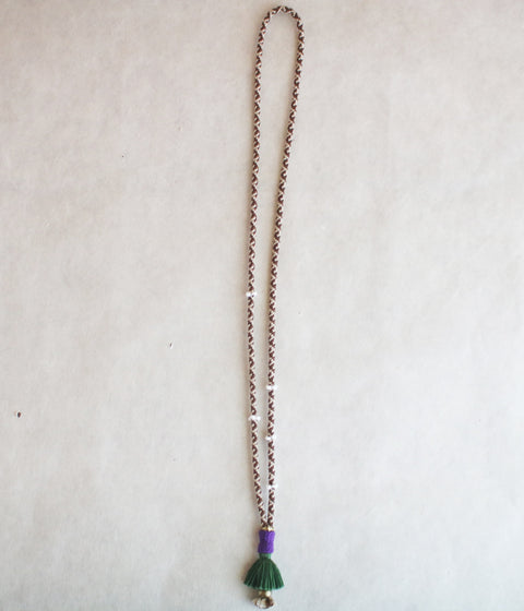 Kumihimo Silk Braided Necklace [I]