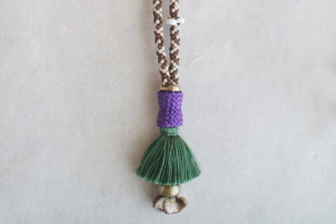 Kumihimo Silk Braided Necklace [I]