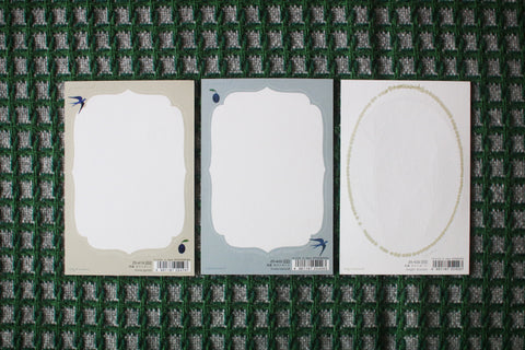 Foil-Pressed Postcard Set {Nishishuku}