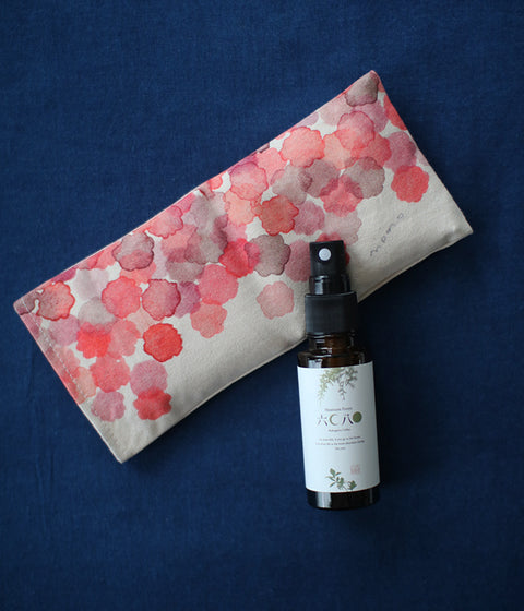 Warm Eye Pillow with Japanese Forest Mist {Red Berries}