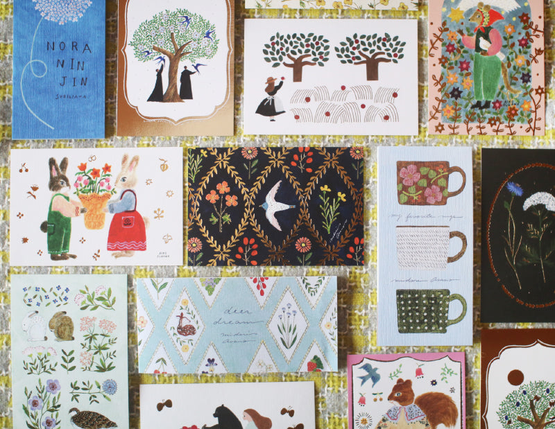 Foil-Pressed Postcard Set {Aiko Fukawa} (20% OFF) – UGUiSU STORE