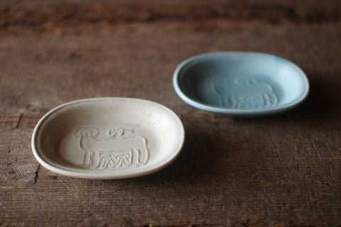 Mamezara Mini Dish {Dog}