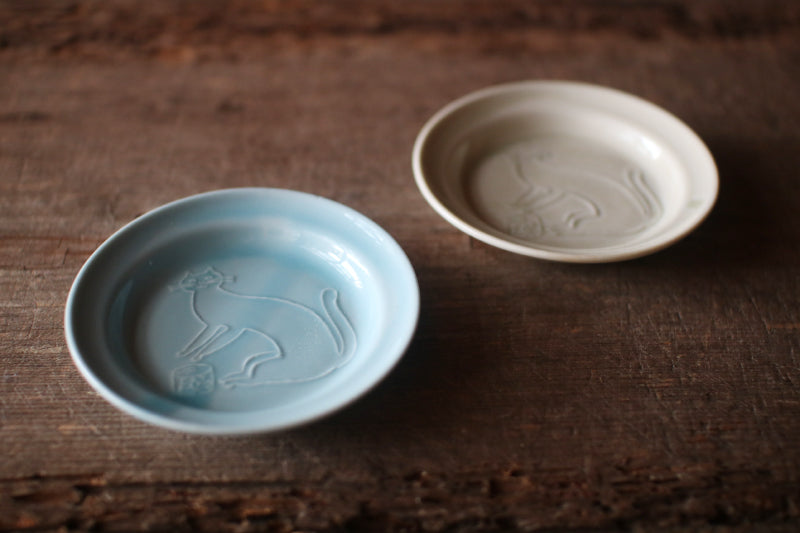 Mamezara Mini Dish {Cat} (20% OFF) – UGUiSU STORE