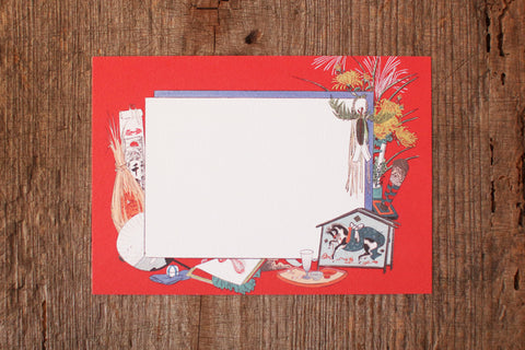 Meiji Era New Year Postcards