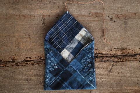 Sashiko Santoku Pouch [Large] : E