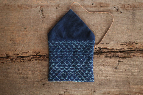 Sashiko Santoku Pouch [Medium] : E
