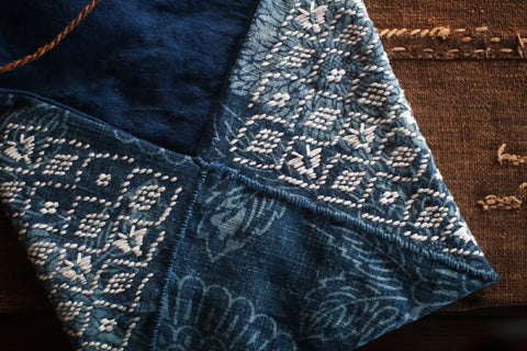 Sashiko Santoku Pouch [Large] : F