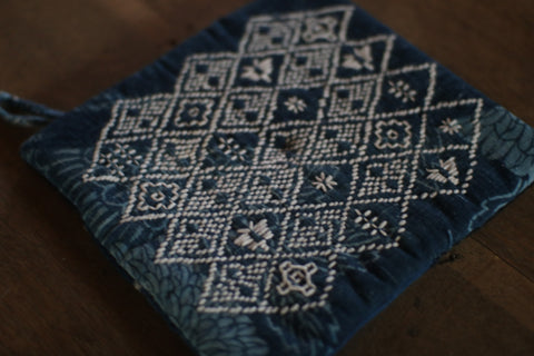 Sashiko Pot Holder [A (Medium)]
