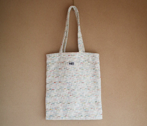 Woven Textile Record Tote Bag (Biidoro)
