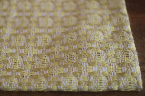 Woven Textile Shoulder Bag {mugiwara}