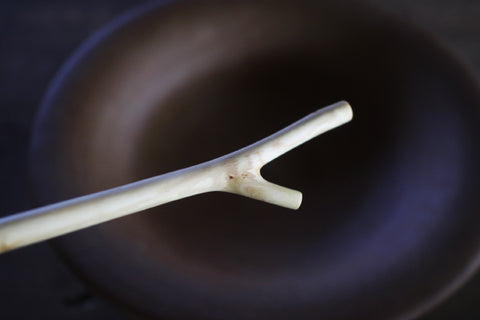 Hand-Carved Branch Ladle [Zelkova-B]