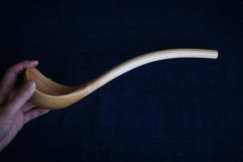 Hand-Carved Branch Ladle [Zelkova-A]
