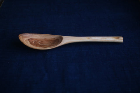 Hand-Carved Branch Serving Spoon [Walnut]