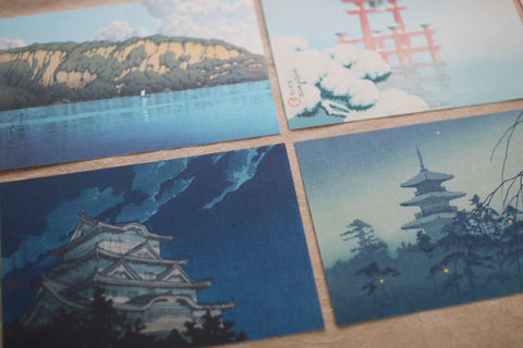 HAIBARA Postcards - Kawase Hasui (Set of 6)