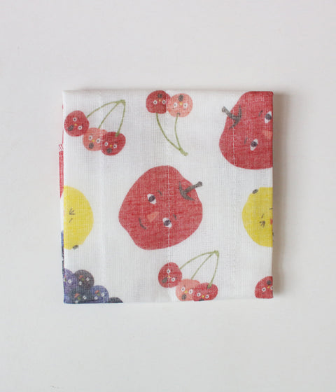 tupera tupera Kaya Weave Cotton Towel {Fruit Friends}