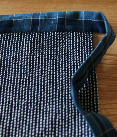 Sashiko Maekake Apron
