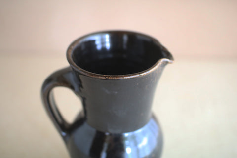 Gunji Pottery Large Black Vase