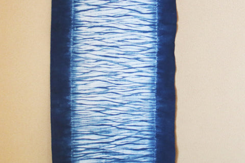 Aizome Hand-Dyed Tenugui {River}