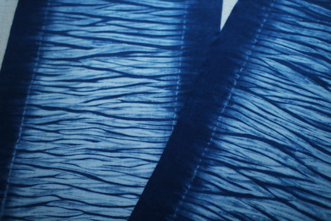 Aizome Hand-Dyed Tenugui {River}