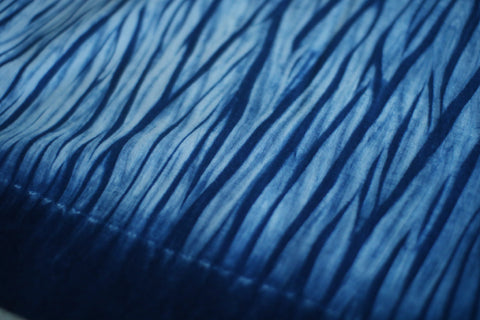 Aizome Hand-Dyed Tenugui {River}
