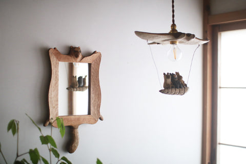 [PRE-ORDER] Flying Squirrel Wall Mirror