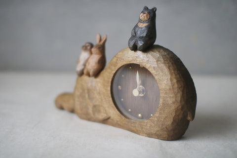 [PRE-ORDER] KIYATA Forest Friends Desk Clock