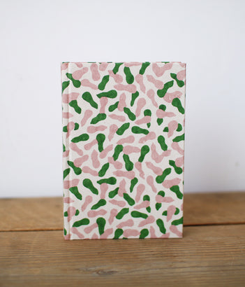 HAIBARA Chiyogami Notebook {Gourd}